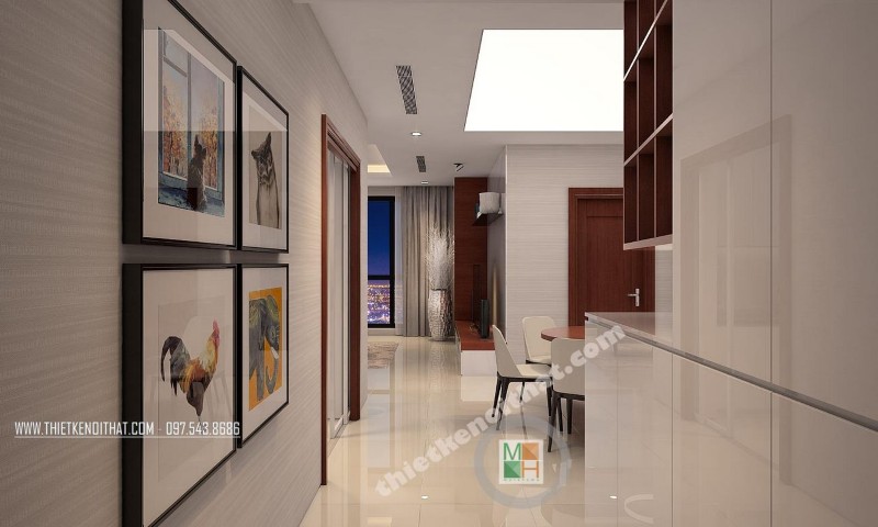 Trang trí nội thất chung cư royal city